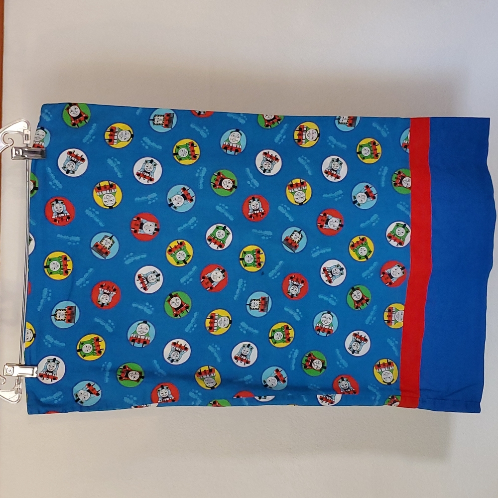 Thomas the Train Standard Blue Pillowcase